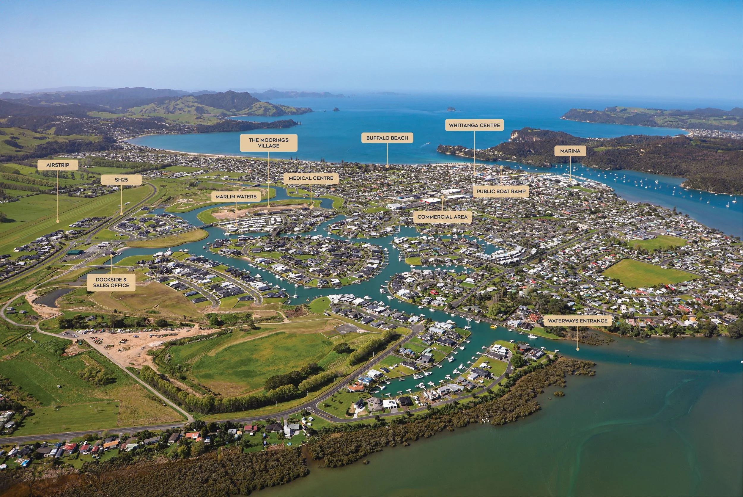 Whitianga Key Locations