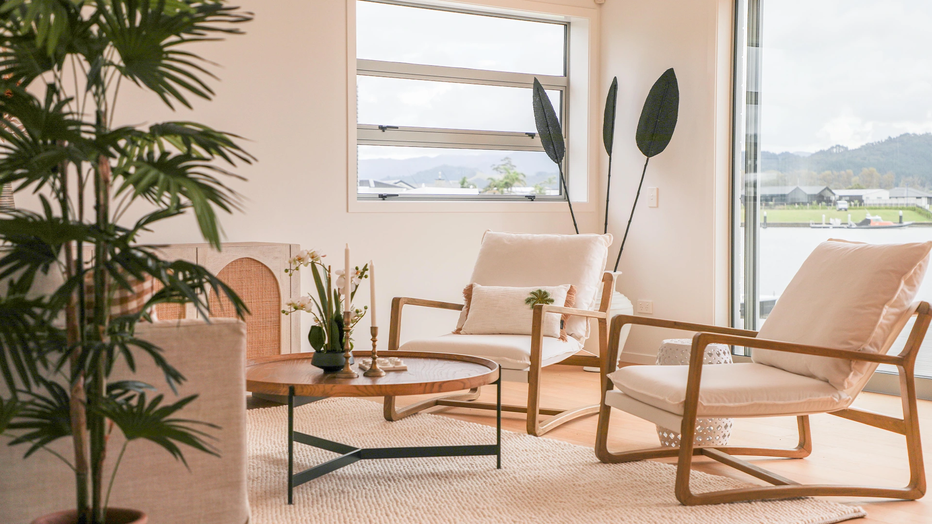 Modern waterfront living