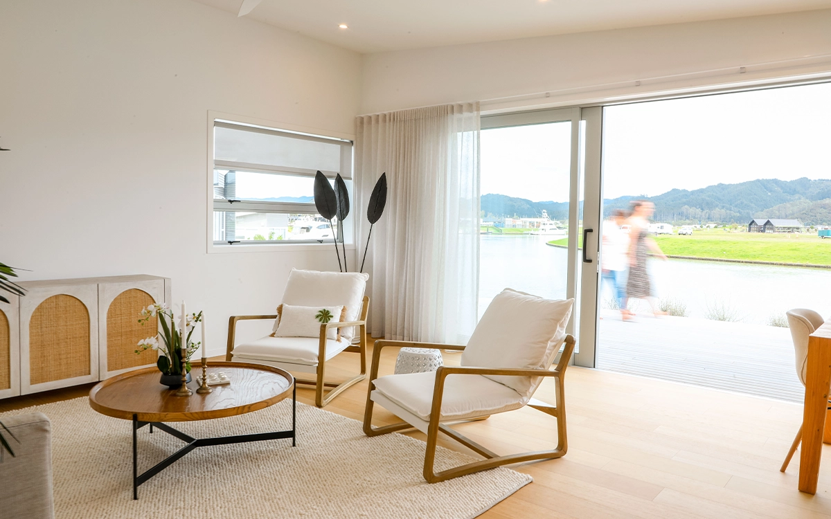 Coastal waterfront living